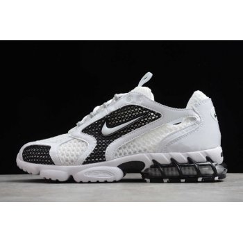 2020 Nike Air Zoom Spiridon Caged 2 White Black CJ1288-110 Shoes